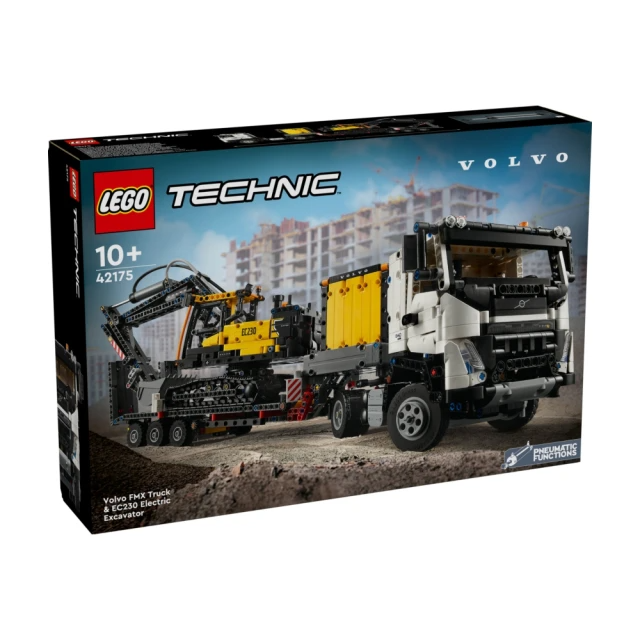LEGO 樂高 科技系列 42175 Volvo FMX 卡車和 EC230 電動挖掘機