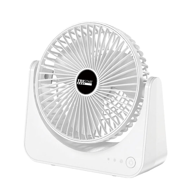 TRISTAR 6.5吋桌面強力風扇-USB供電（TS-B248）白色
