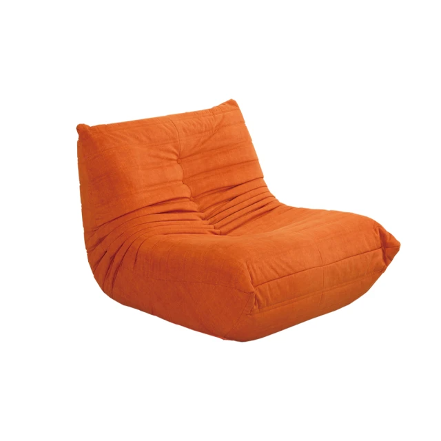 Hampton-格瓦森休閒布沙發椅-橘色