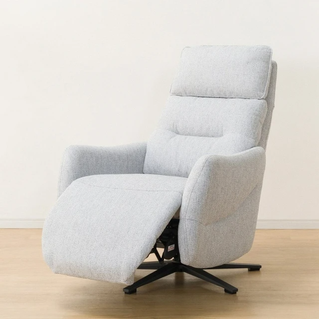 NITORI-1人用電動沙發/防潑水貓抓布(灰色)