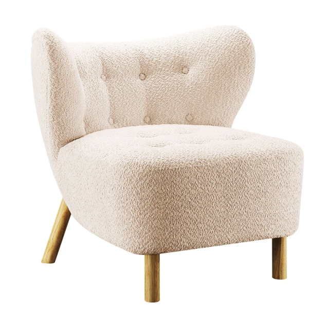 Hampton-迪妮絲單人沙發(象牙白)