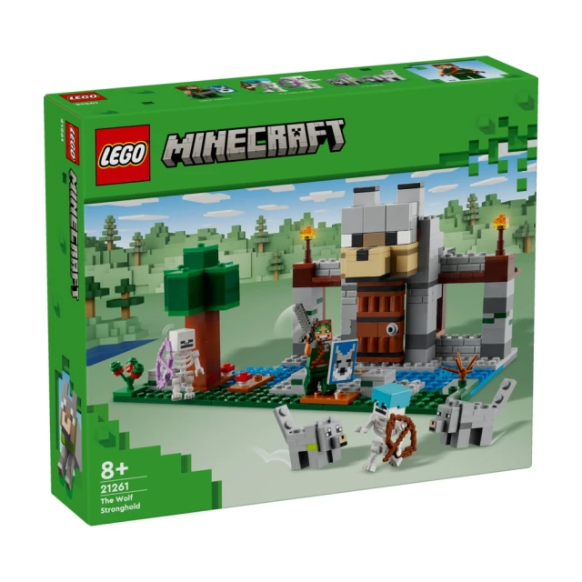 LEGO 樂高 Minecraft 21261 狼要塞
