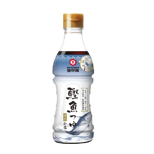 龜甲萬 柴魚料亭和露擠壓瓶360ml
