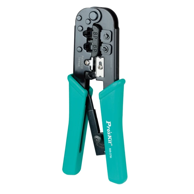 Pro’sKit-6P/8P網路棘輪壓接鉗(808-376I)