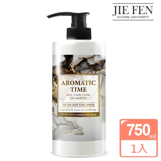 Jie Fen 潔芬 馥活控油香氛洗髮精-都會摩登 (750ml/單入)
