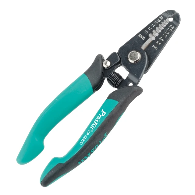 Pro’sKit-雙色電工線剝皮鉗(CP-3002D)