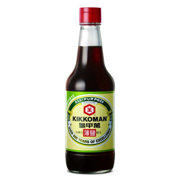 龜甲萬 薄鹽醬油500ml