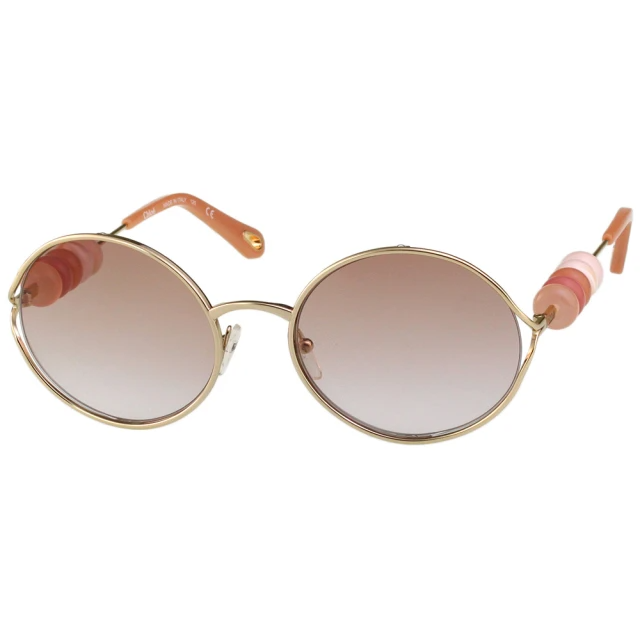 Chloe 串珠粉色調太陽眼鏡