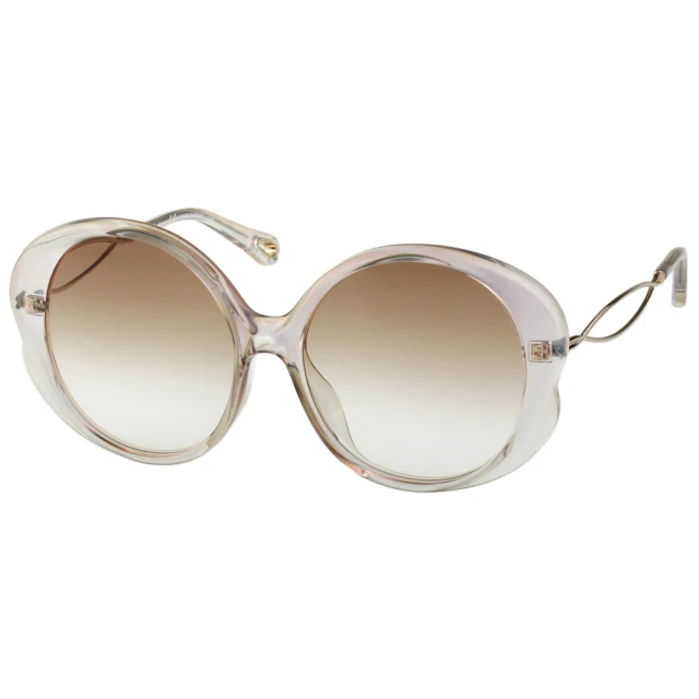 Chloe 珠光裸粉色太陽眼鏡