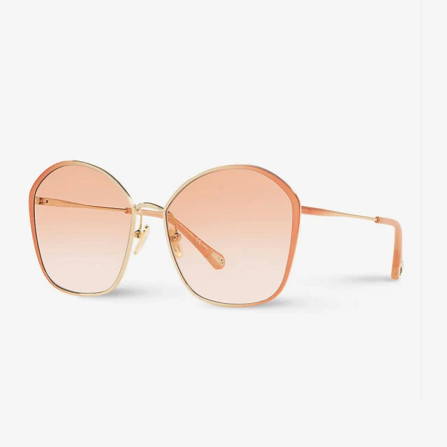 Chloe 金屬蝴蝶框太陽眼鏡 CH0015S-004