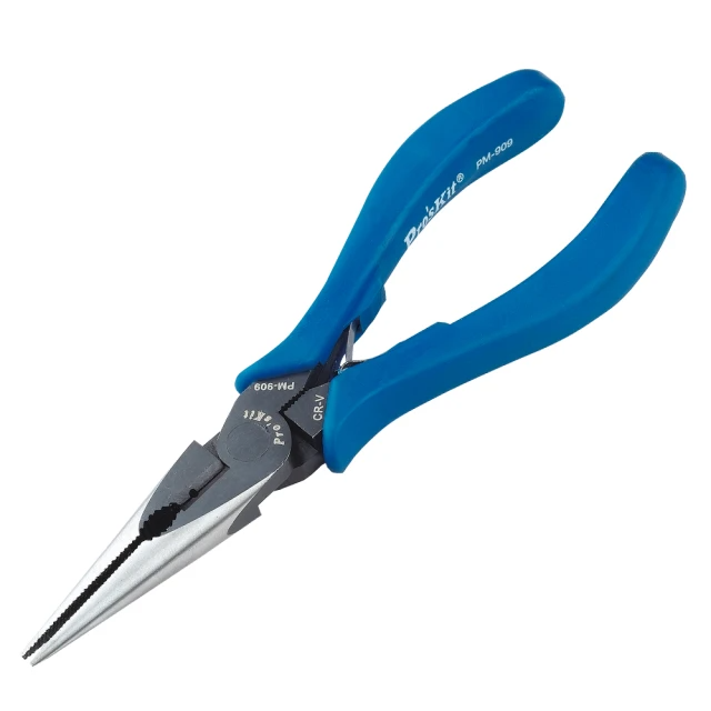 Pro’sKit-剋鋼6吋尖嘴鉗 170mm 藍色TPR手柄(PM-909)