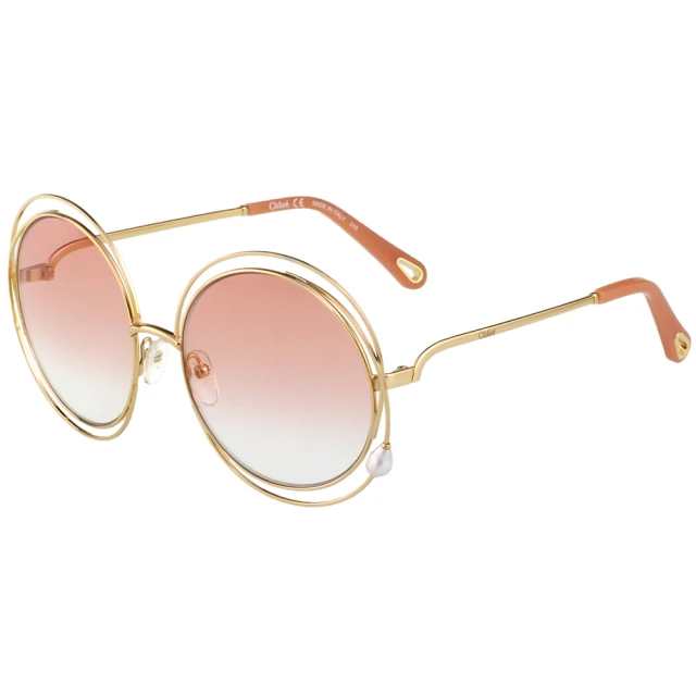 Chloe 珍珠太陽眼鏡/金色