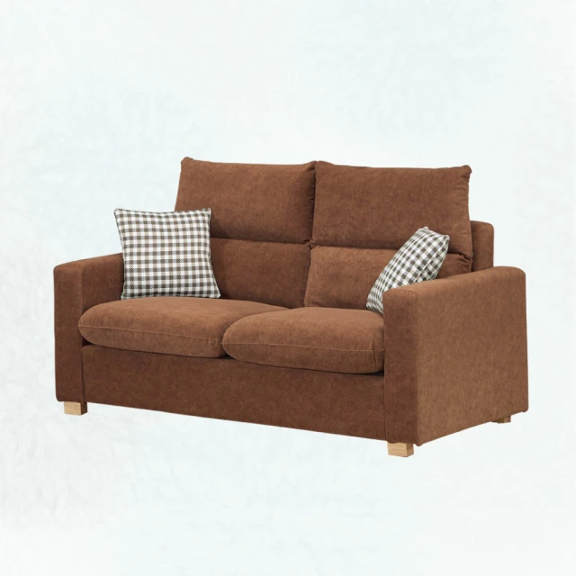 文創集-拜亞迪耐磨貓抓布二人座沙發椅