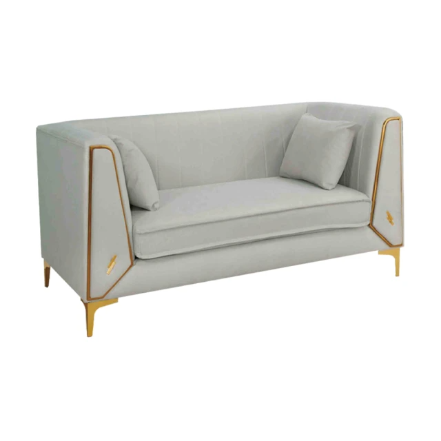 文創集-麥瑞柔韌科技布二人座沙發椅