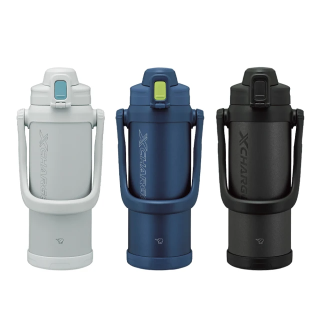 ZOJIRUSHI 象印 大容量 SLiT運動型不鏽鋼真空保冷瓶-2060ml(SD-BE20)