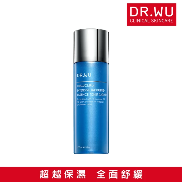 DR.WU 達爾膚 玻尿酸保濕精華化妝水 清爽型 (150ML/單入)
