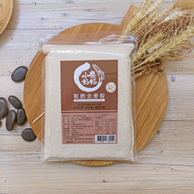 小麥好好 粗磨全麥粉600g