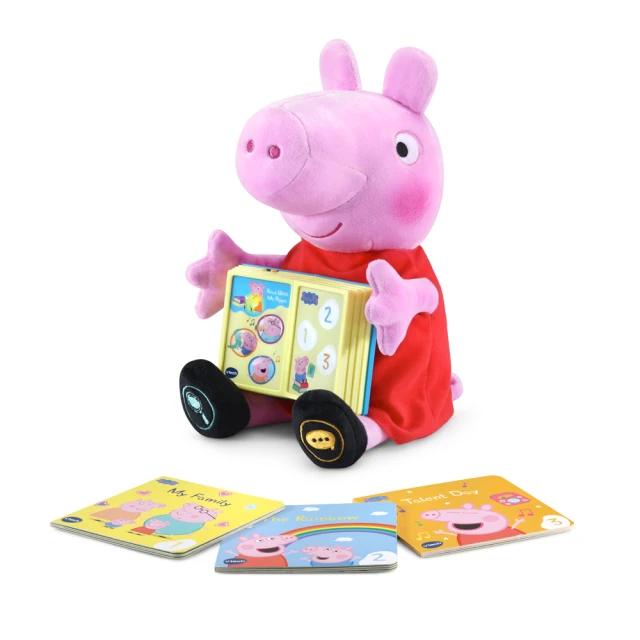 Vtech 粉紅豬小妹-2合1互動故事偶