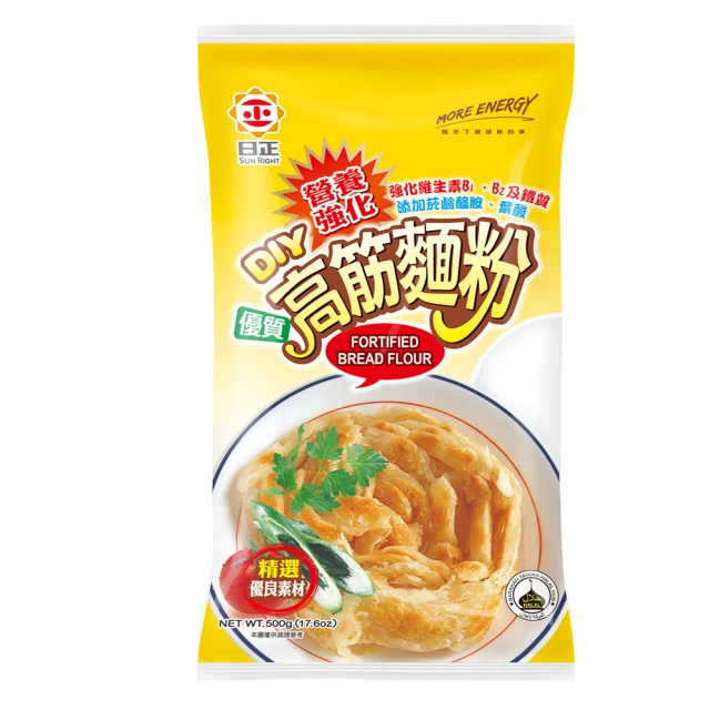 日正食品 營養強化優質高筋麵粉500g