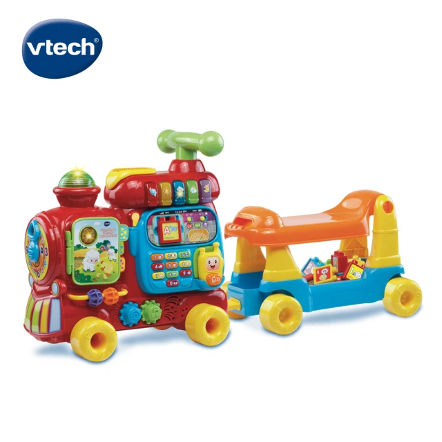Vtech 4合1智慧積木學習車