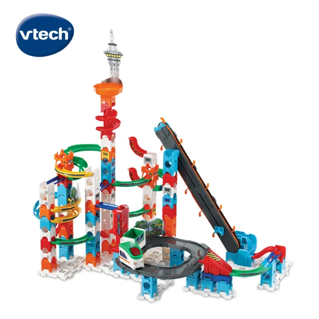Vtech 智能滾球積木建構軌道組-超級城市列車組