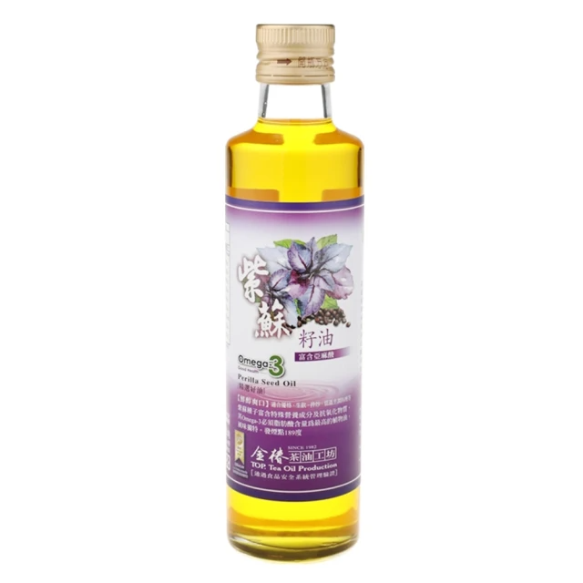 金椿茶油工坊 紫蘇籽油 (300ml)