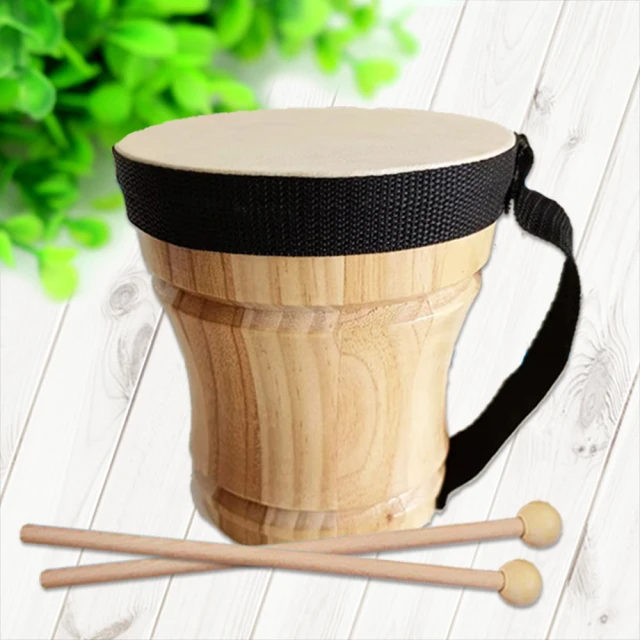 羊皮實木手提鼓