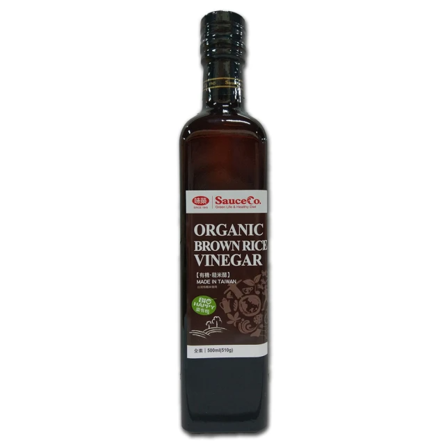 味榮 有機糙米醋500ml