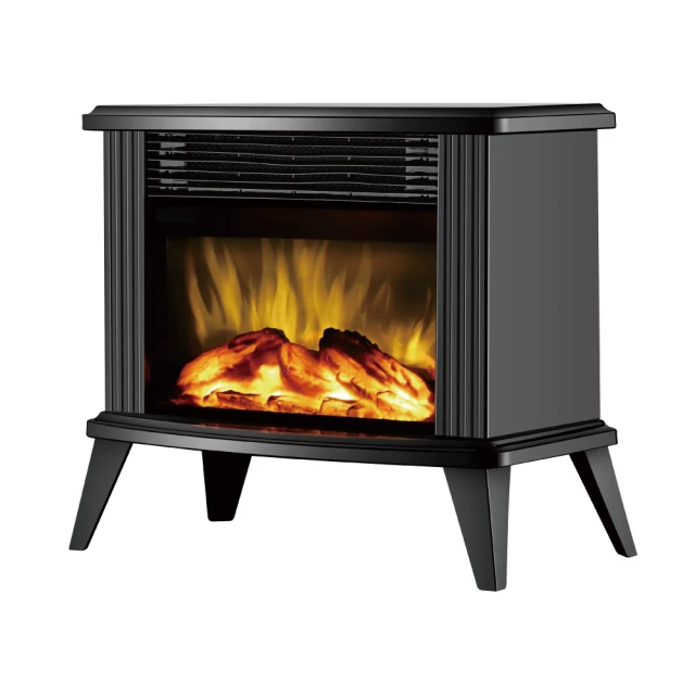 SONGEN 松井 3D擬真火焰歐風電暖壁爐（SG-K112FE）-黑色