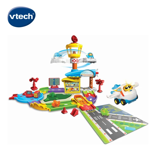 Vtech 嘟嘟車系列-機場航站軌道組