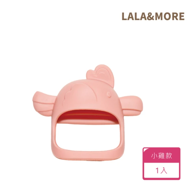 LALA MORE 嬰兒矽膠固齒器-小雞款