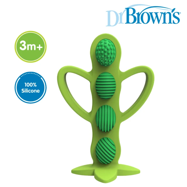 Dr.Brown's 豌豆造型牙刷固齒器