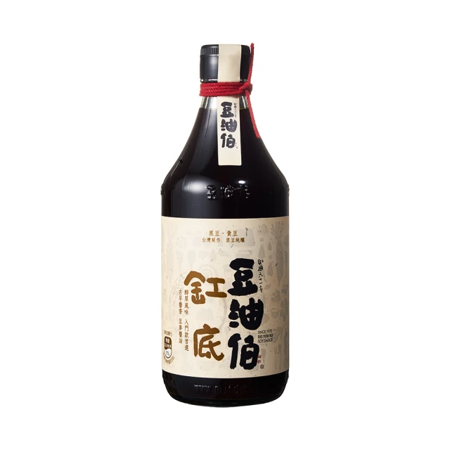 豆油伯 缸底醬油500ml