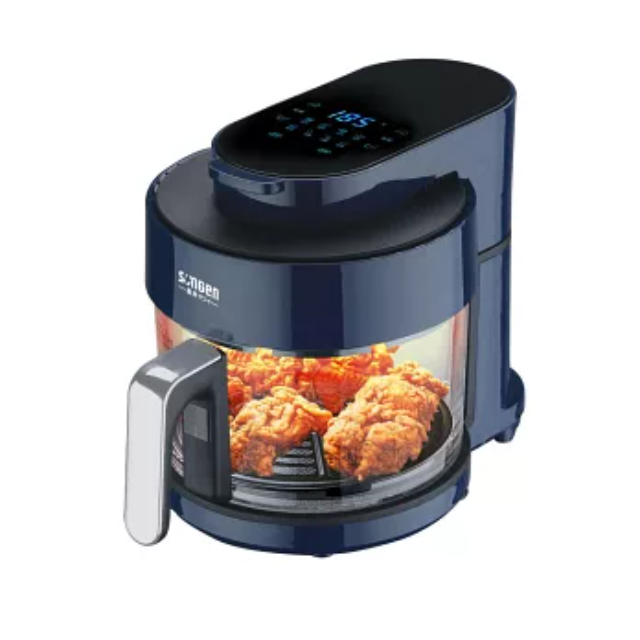 SONGEN 松井 日系3D熱旋晶鑽玻璃氣炸鍋-深海藍（SG-300AF-B）