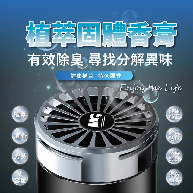 汽車香膏芳香瓶(2入/組)