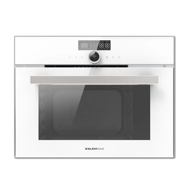Glem Gas 嵌入式32L全功能蒸氣烤箱-白色（GSO1000）
