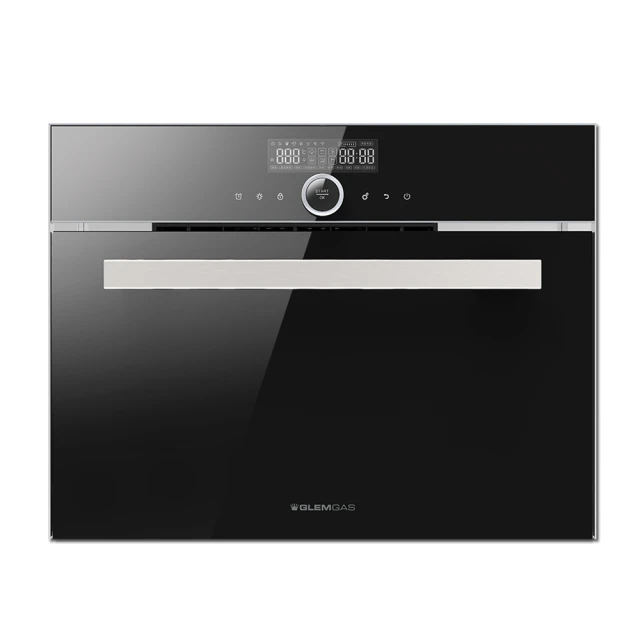Glem Gas 嵌入式32L全功能蒸氣烤箱-黑色（GSO1000）