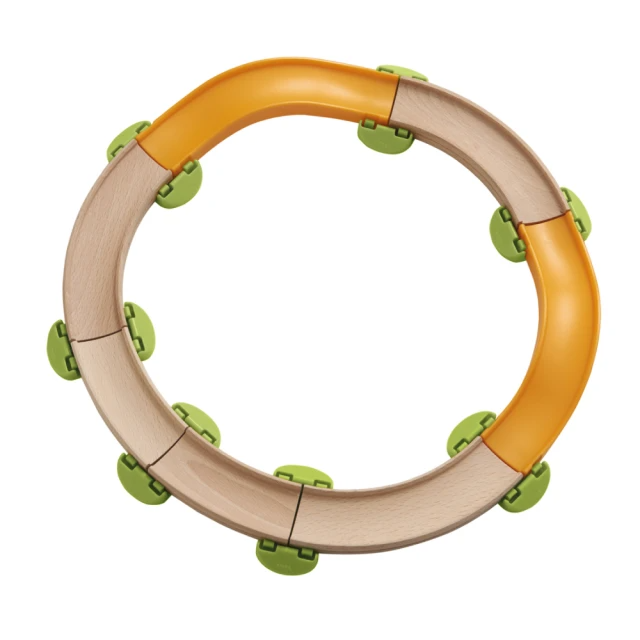 HABA 酷樂比滾球配件-曲軌+彎軌