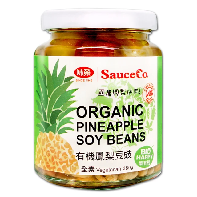 味榮 有機鳳梨豆豉280g