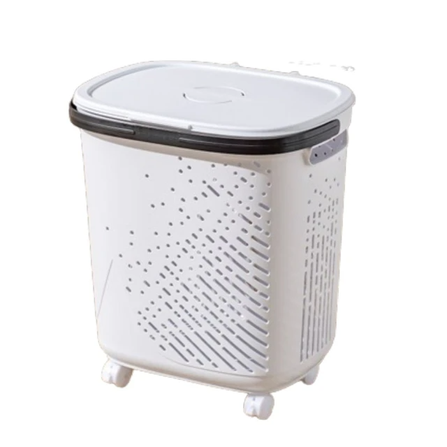 MGSHOP 分類髒衣籃(特大號 附小籃)