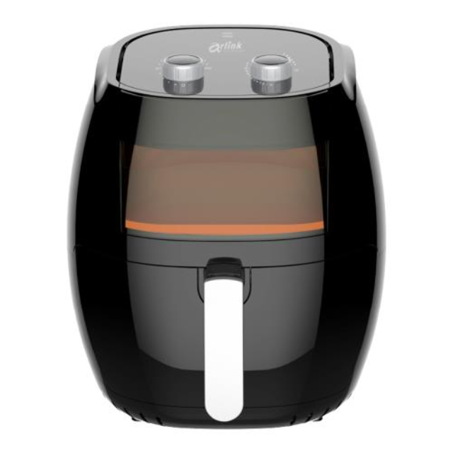 Arlink 全自動攪拌氣炸鍋 全新第2代 黑爵士（MB6501S）
