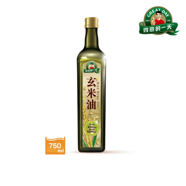 得意的一天 玄米油 (750ml*6/入)
