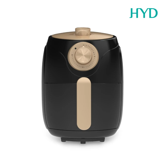 HYD 絕美經典氣炸鍋-尊爵黑（D-552A）