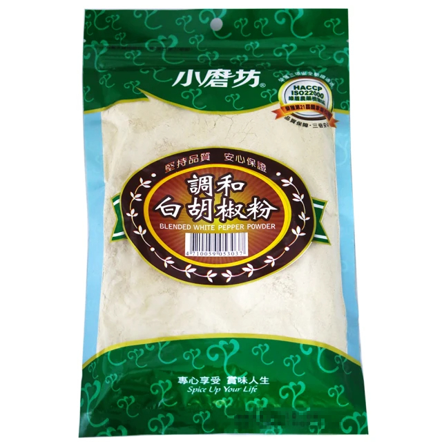 小磨坊 調和白胡椒粉200g