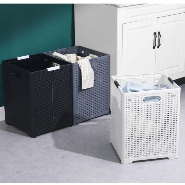 MGSHOP 大容量可折疊髒衣洗衣籃/大款