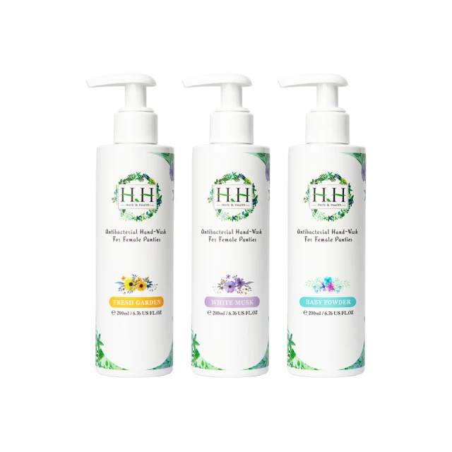 HH草本新淨界 女性私密衣物抗菌手洗精200mlx3入