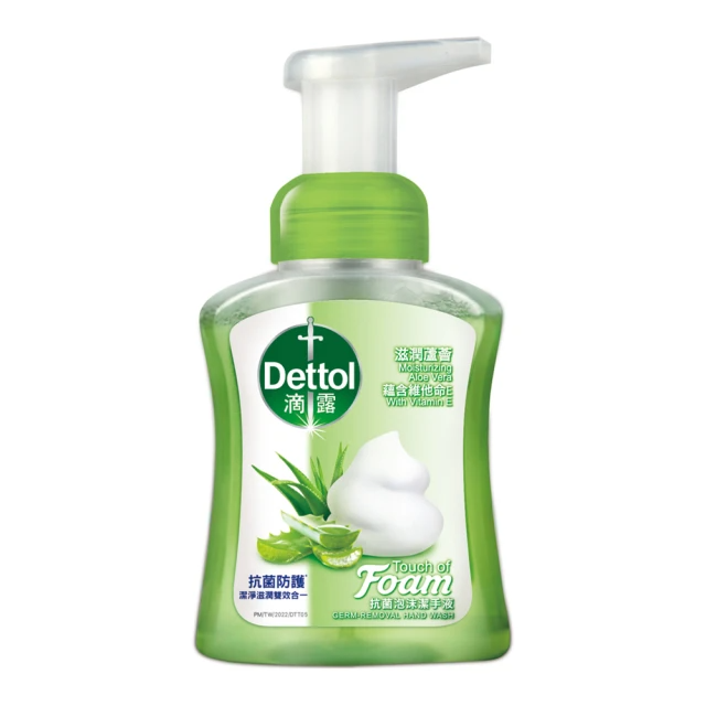Dettol 滴露 滋潤蘆薈泡沫潔手液  250ml/入