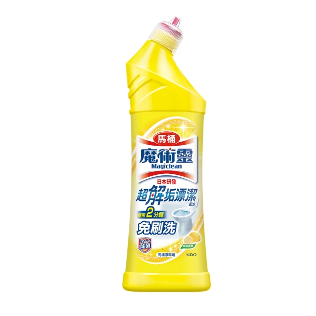 魔術靈 殺菌瞬潔馬桶清潔劑-檸檬清香(500ml)