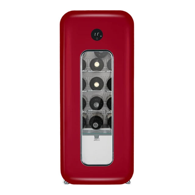 BEST貝斯特 50公升馬卡龍酒櫃(G7117愛情紅)