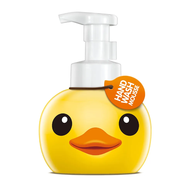 【快潔適】SDC小黃鴨抑菌洗手慕絲-甜蜜厞香400ml